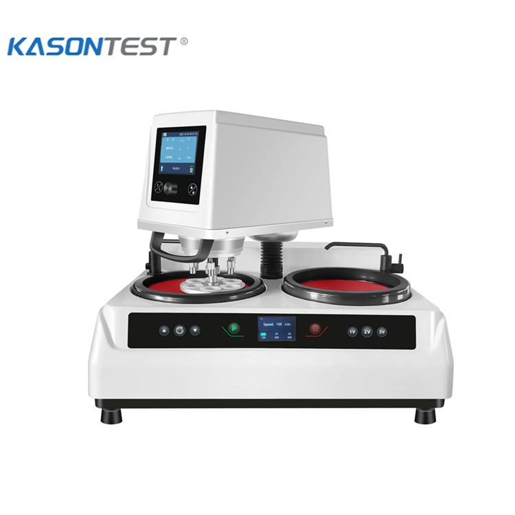 Máquina de moagem e polimento de amostras metalográficas KASON Mopao4T