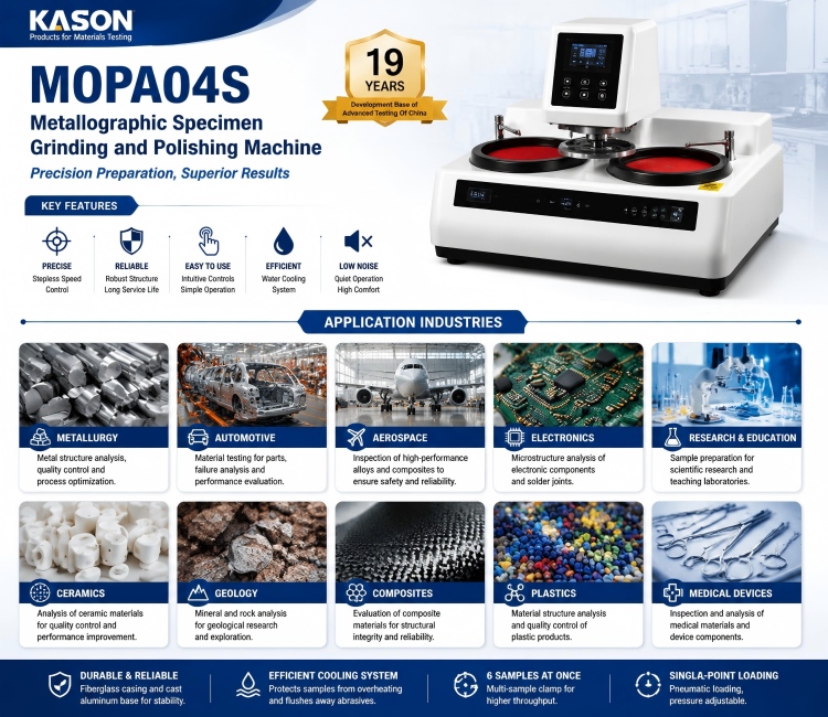 What is  Metallographic Specimen Grinding and Polishing Machine?