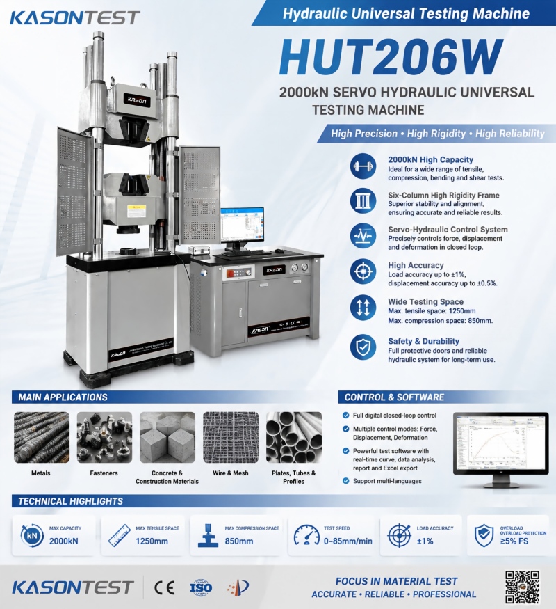 ISO 6892-1 ASTM E8/E8M ASTM E9 What IS the Hydraulic Tensile Compress and Bending Testing Machine ?