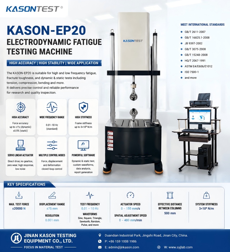 GB/T 3075-2008, GB/T 15248-2008 What is the electronic fatigue testing machine?