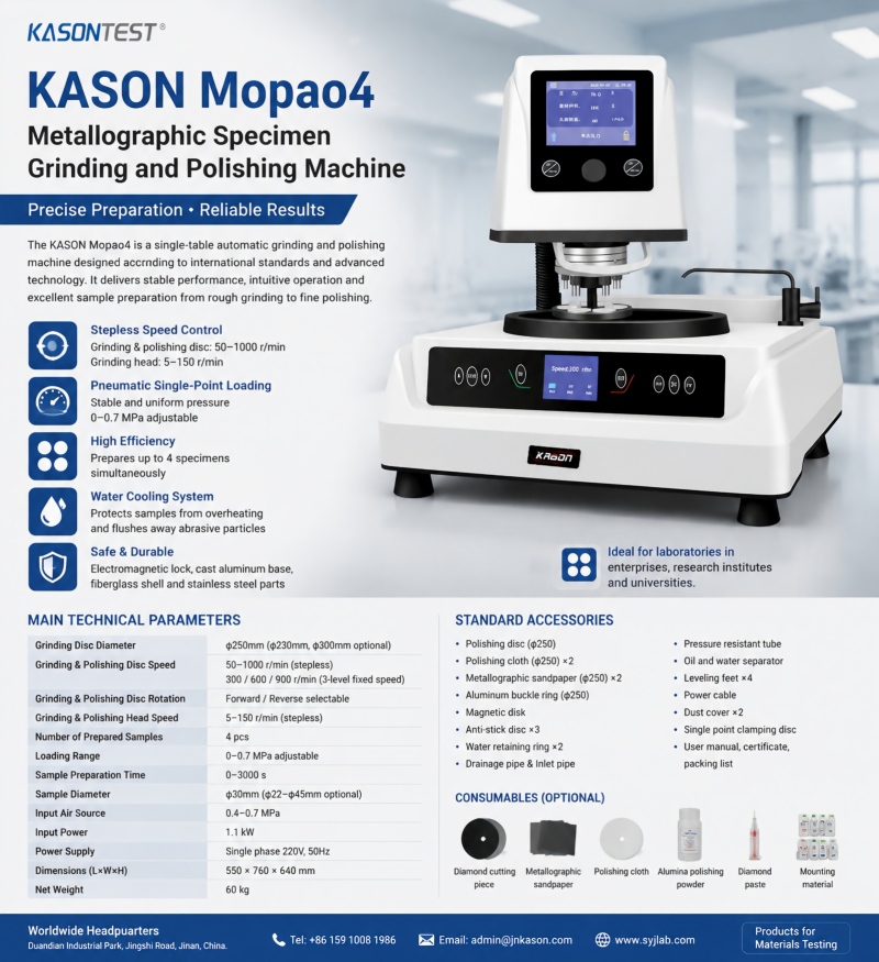 What is the Automatic Metallographic Grinding and Polishing Machine?