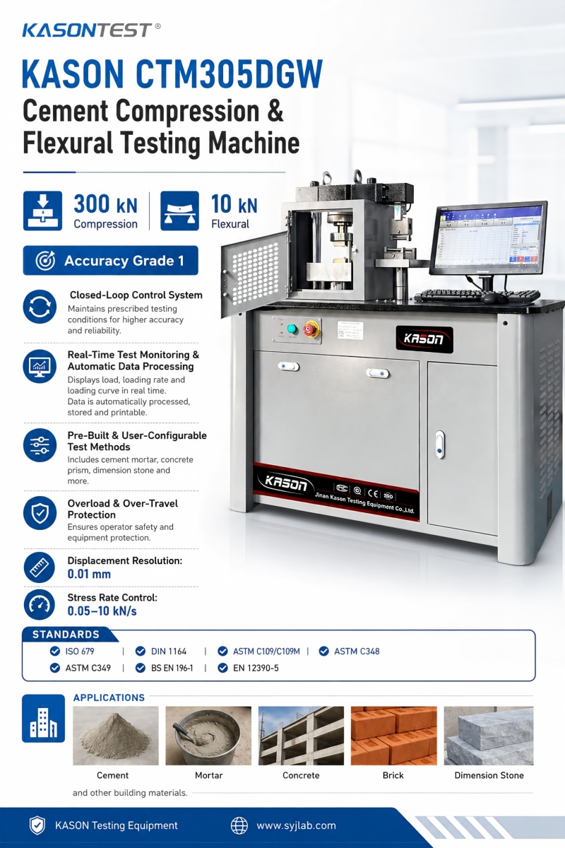 What is the  Cement Compression & Flexural Testing Machine？