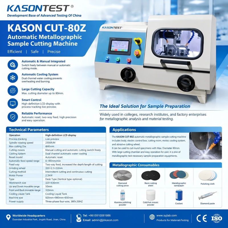 What is the Automatic Metallographic sample cutting machine?