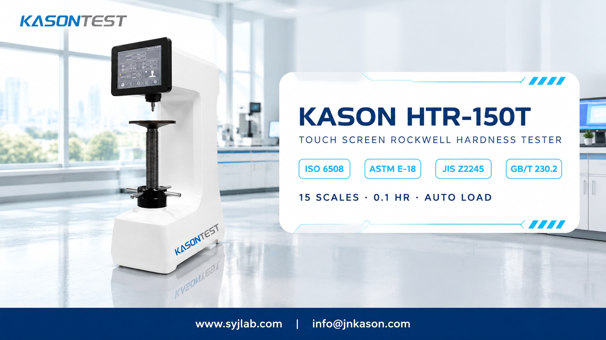 KASON HTR-150T Touch Screen Rockwell Hardness Tester